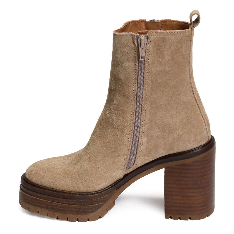 AMINA 2683 Beige, Bottines Alpe