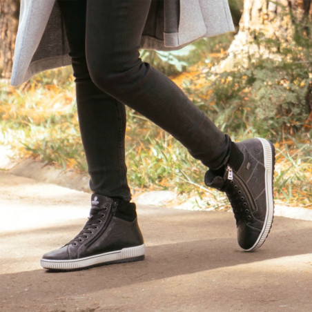 D0772 Noir, Boots Remonte