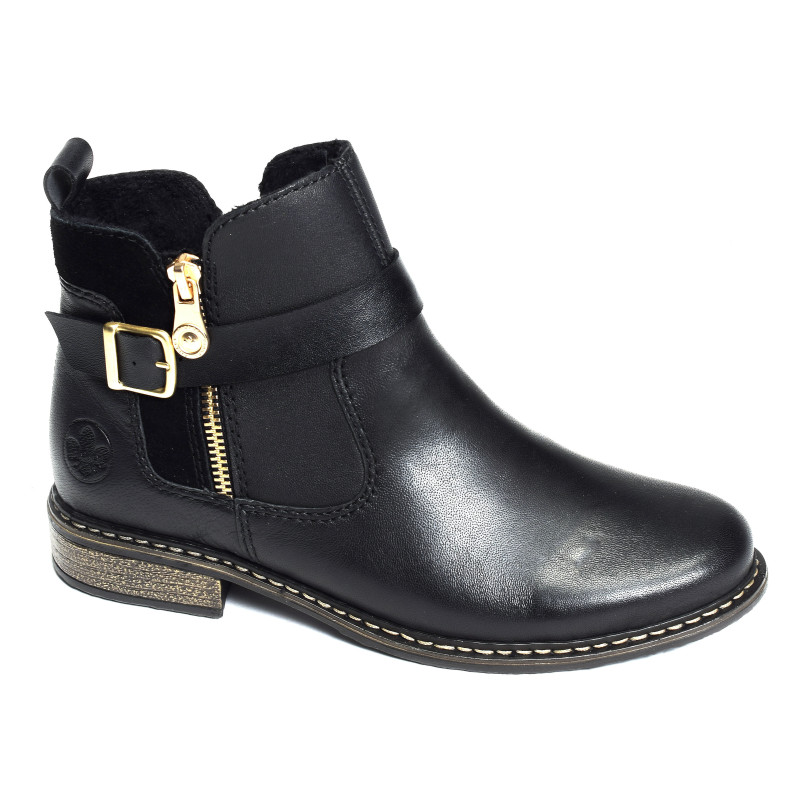 Z4959 Noir, Bottines Rieker