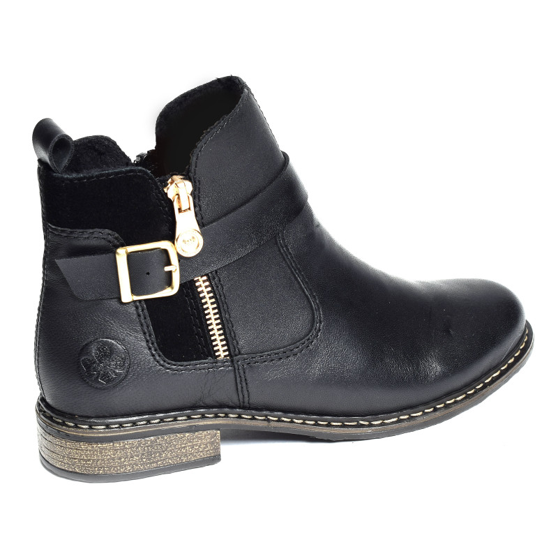 Z4959 Noir, Bottines Rieker