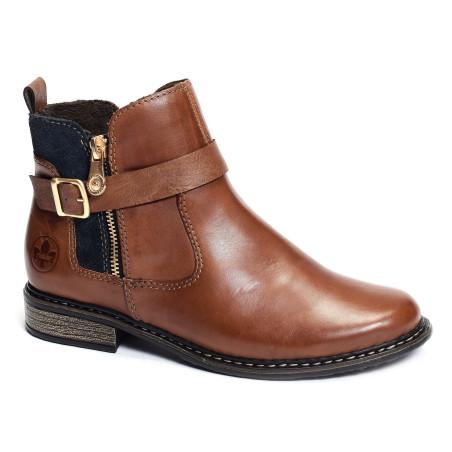 Z4959 Camel, Bottines Rieker