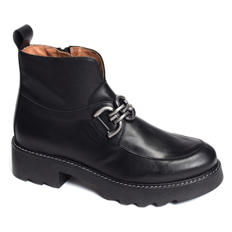 CV6251 Noir, Bottines Rock & Rose