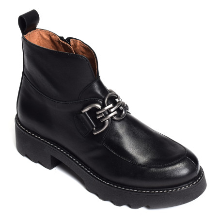 CV6251 Noir, Bottines Rock & Rose
