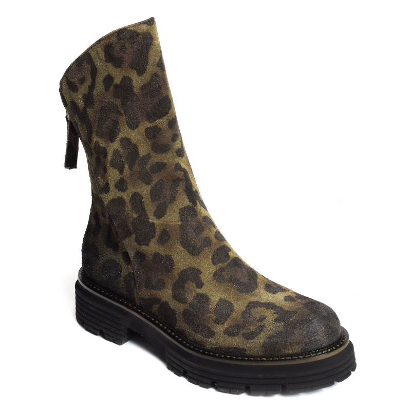 3270 Kaki Léopard, Boots Mat 20