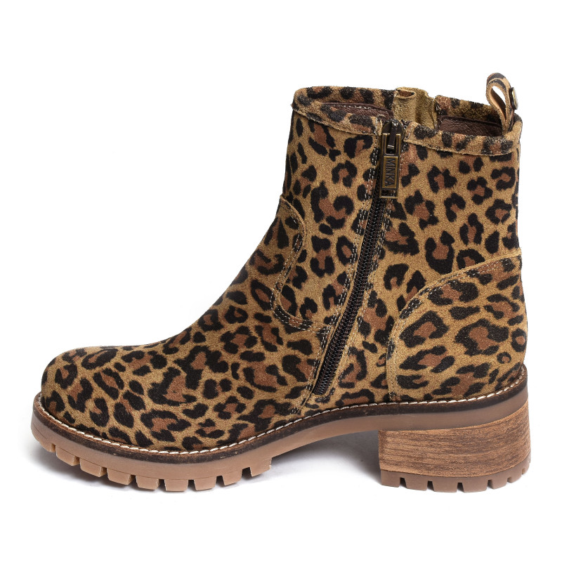 HARPER Léopard, Bottines Minka