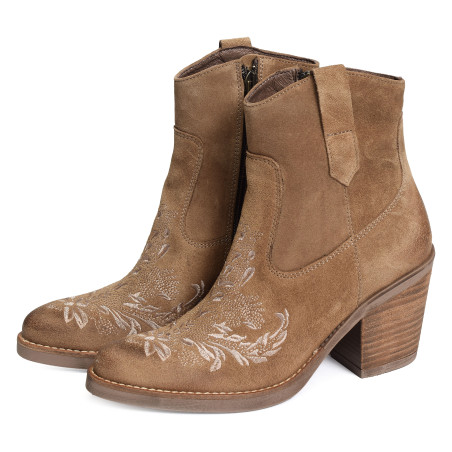 HELINE Taupe, Santiags  Minka