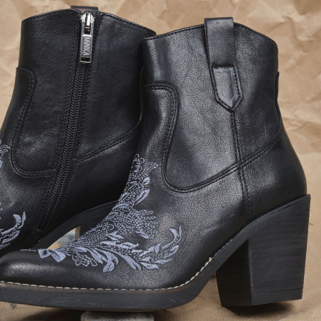 HELINE Noir, Santiags  Minka