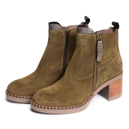 FAUSTIN Kaki, Bottines MKD