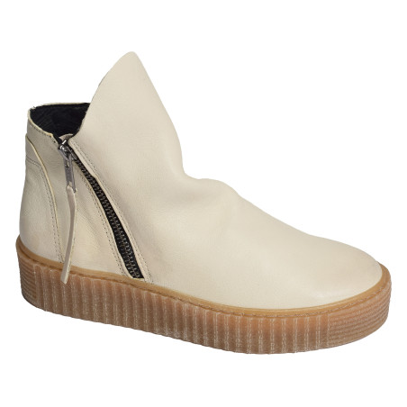 411 Blanc, Bottines Follia Dolce