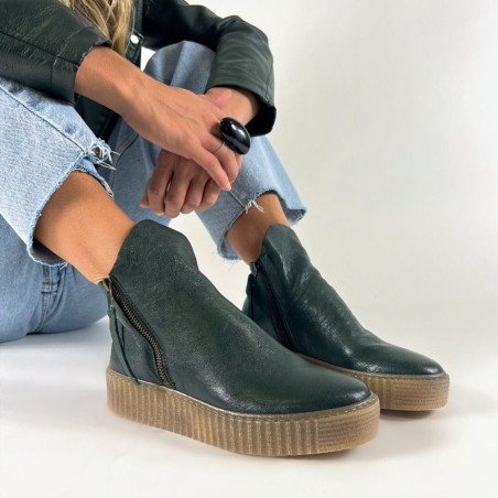 411 Kaki, Bottines Follia Dolce