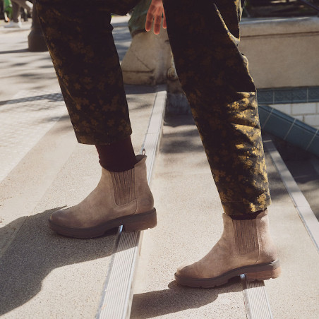 BRIMFIELD MID CHELSEA BOOT Beige, Chelsea boots Timberland