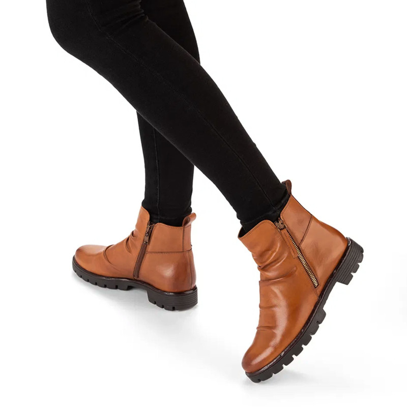 BRISTOL Cognac, Bottines Ara