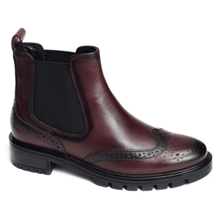 TULSA Bordeaux, Chelsea boots Ara