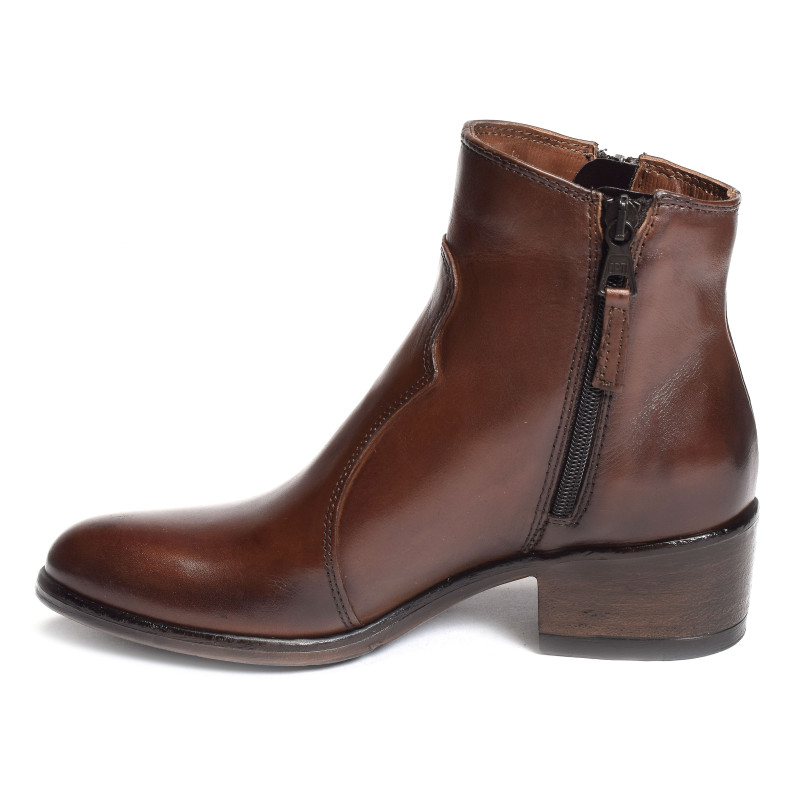 L48201 Marron, Bottines MJUS