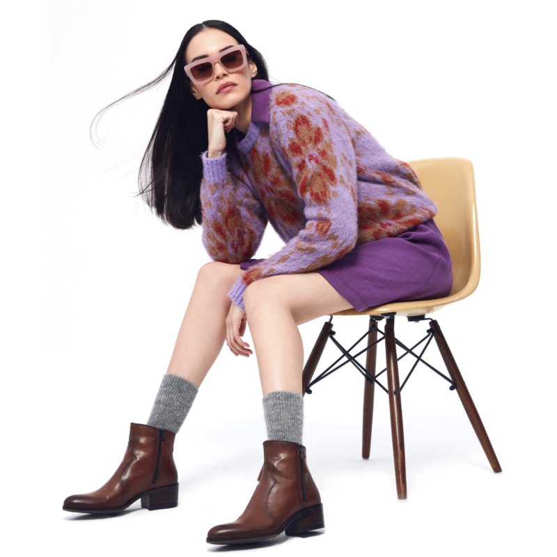 L48201 Marron, Bottines MJUS