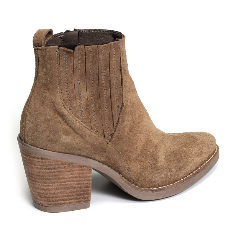 5142 Taupe, Bottines Patricia Miller