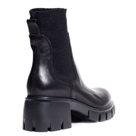 6424 Noir, Chelsea boots Fru.It