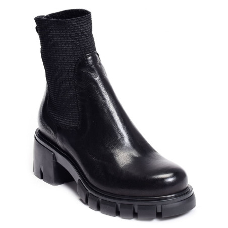 6424 Noir, Chelsea boots Fru.It