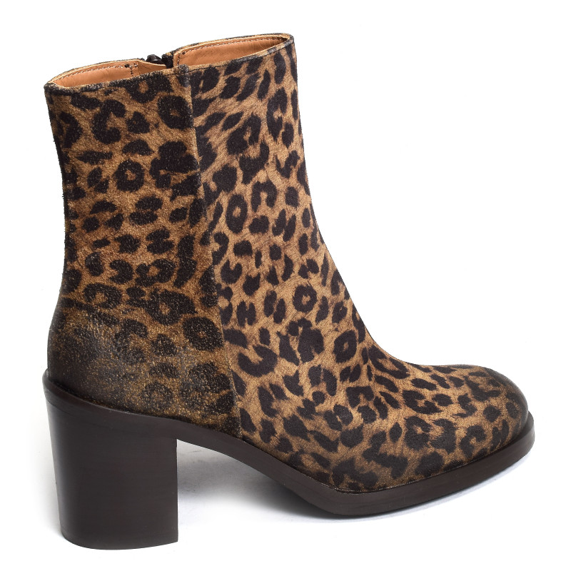 S751 Léopard, Bottines Mat 20