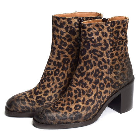 S751 Léopard, Bottines Mat 20