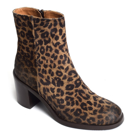 S751 Léopard, Bottines Mat 20