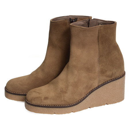 6103L Taupe, Bottines Patricia Miller