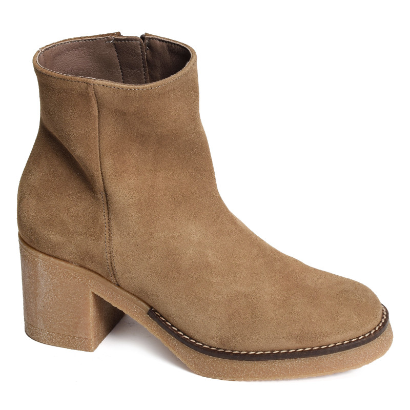 6103P Taupe, Bottines Patricia Miller