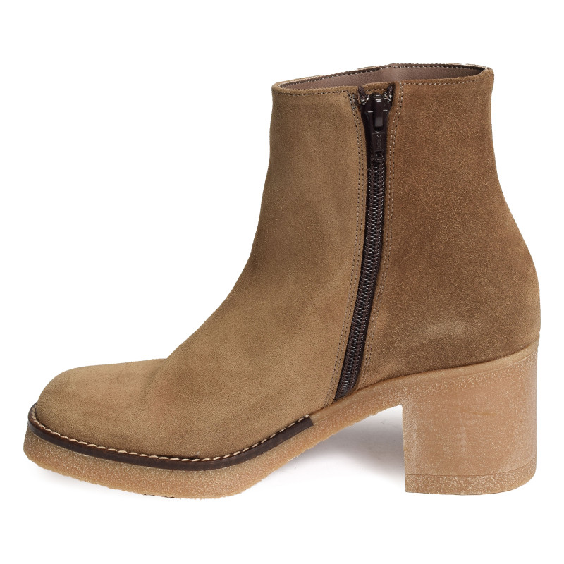 6103P Taupe, Bottines Patricia Miller