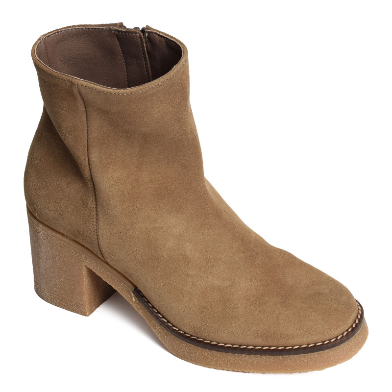 6103P Taupe, Bottines Patricia Miller