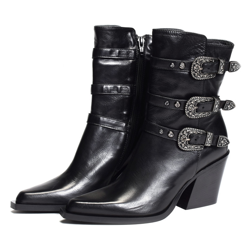 8850 Noir, Santiags  Fru.It