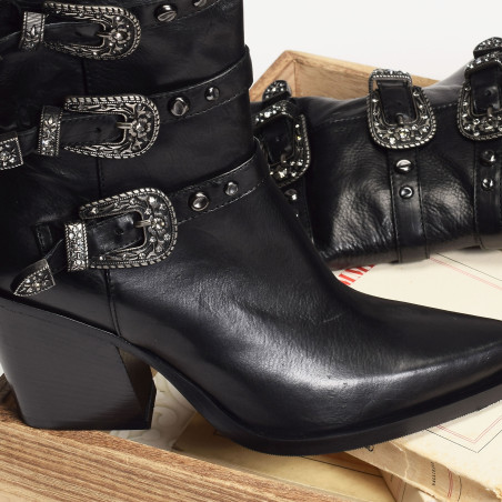 8850 Noir, Santiags  Fru.It