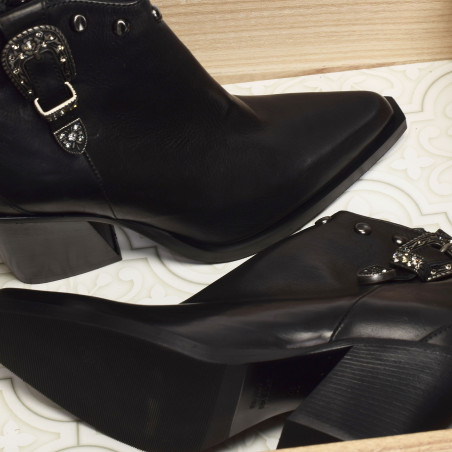 8855 Noir, Santiags  Fru.It