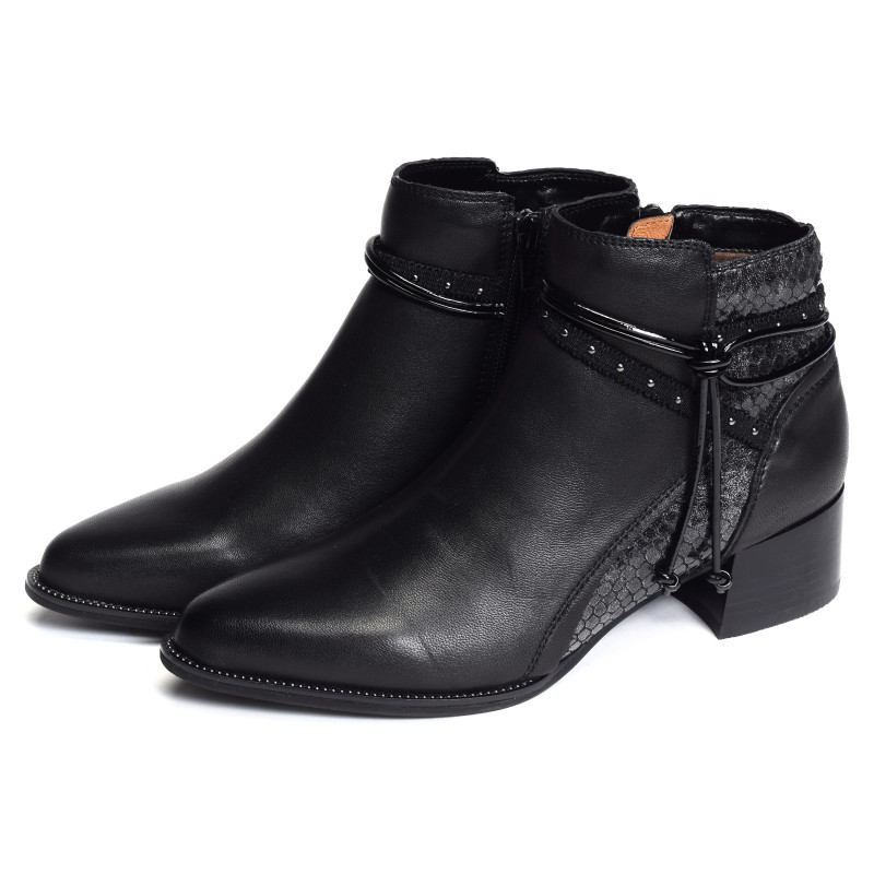 BANKS Noir, Bottines Fugitive