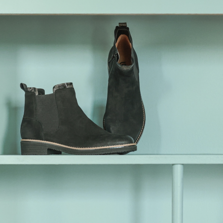 GENOI Noir, Chelsea boots Fugitive