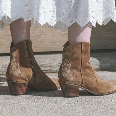 TATOU Camel, Santiags  Mam'zelle