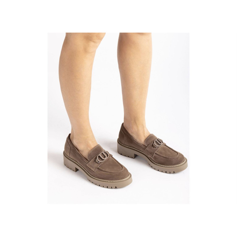 GABON Taupe, Mocassins Unisa
