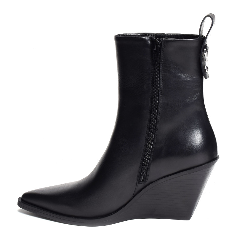 E4091 Noir, Bottines Elena Iachi