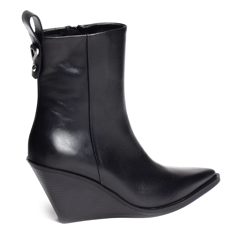 E4091 Noir, Bottines Elena Iachi