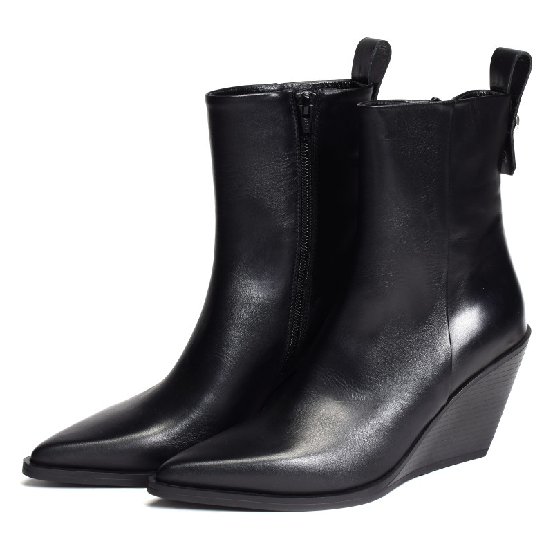 E4091 Noir, Bottines Elena Iachi