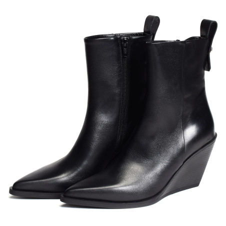E4091 Noir, Bottines Elena Iachi