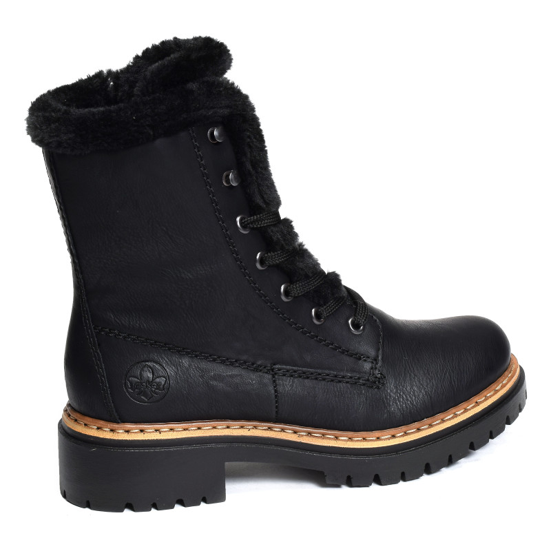 72625 Noir, Boots Rieker