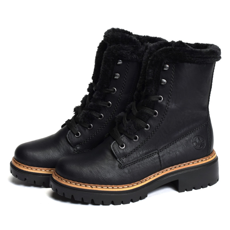 72625 Noir, Boots Rieker