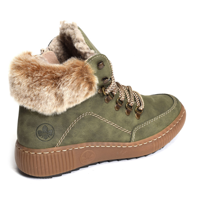 Z6636 Kaki, Boots Rieker