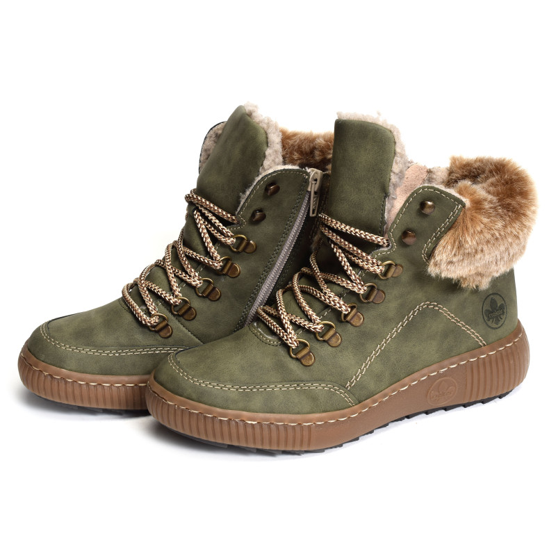 Z6636 Kaki, Boots Rieker