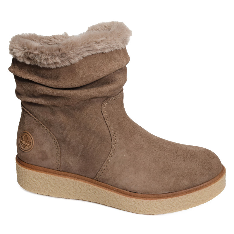 Y0070 Taupe, Boots Rieker