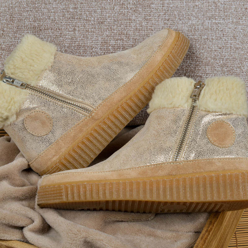 24298 Beige Or, Boots Little ... La Suite