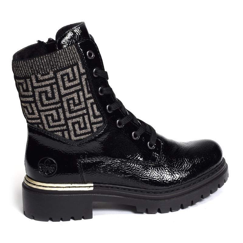 72607 Verni Noir, Boots Rieker 72607 Verni Noir, Boots Rieker