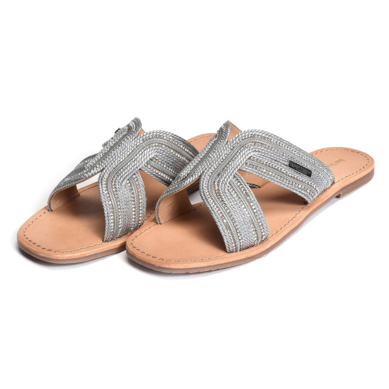 HABANA Argent, Mules Les Tropéziennes