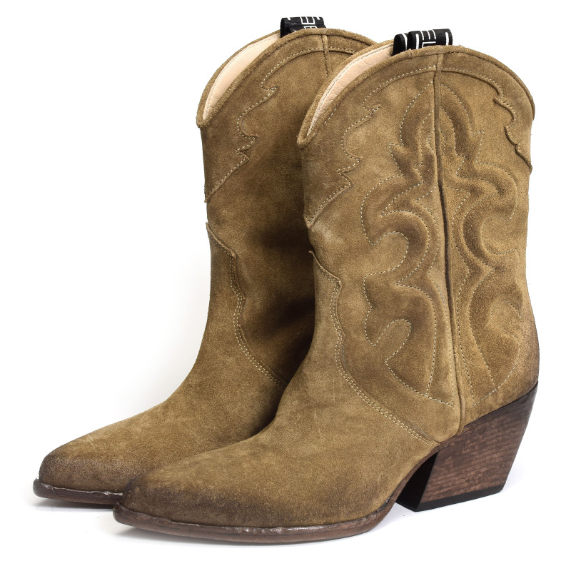 E3979 Taupe, Santiags  Elena Iachi