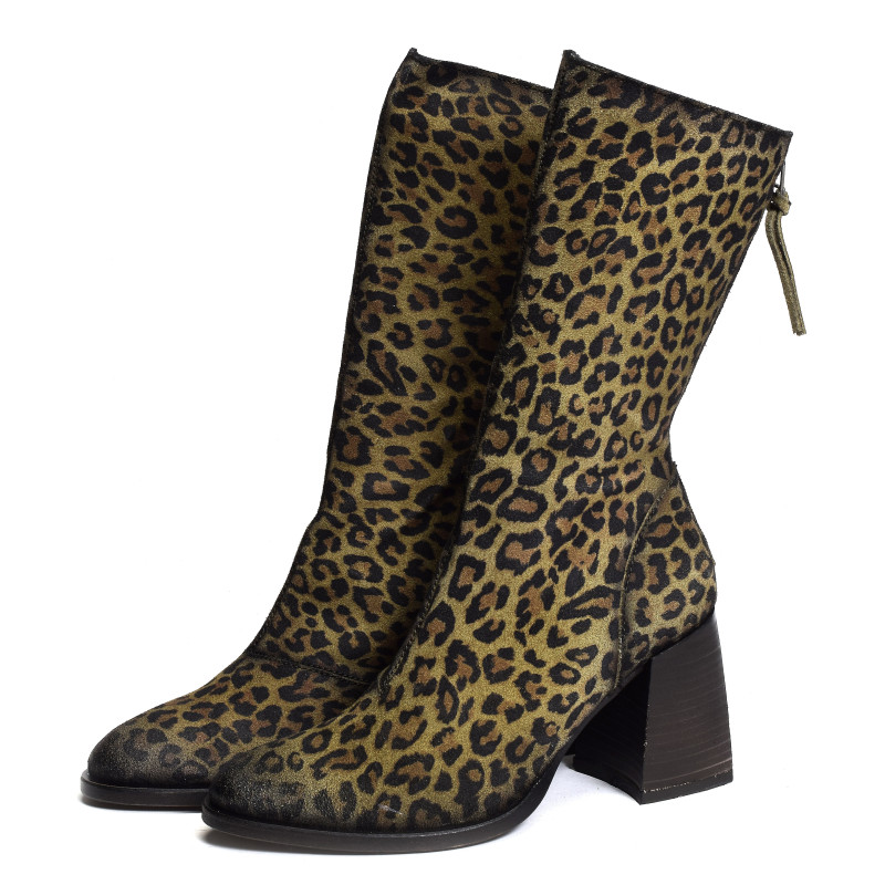 24288 Kaki Léopard, Bottes Little ... La Suite